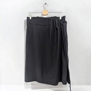 COS Pleated Tie Mid-length Skirt